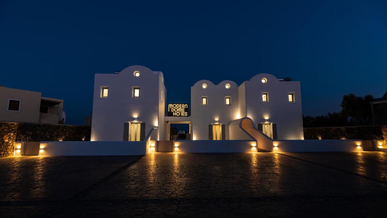 Modern Dome Homes Of Santorini Perissa  Dış mekan fotoğraf