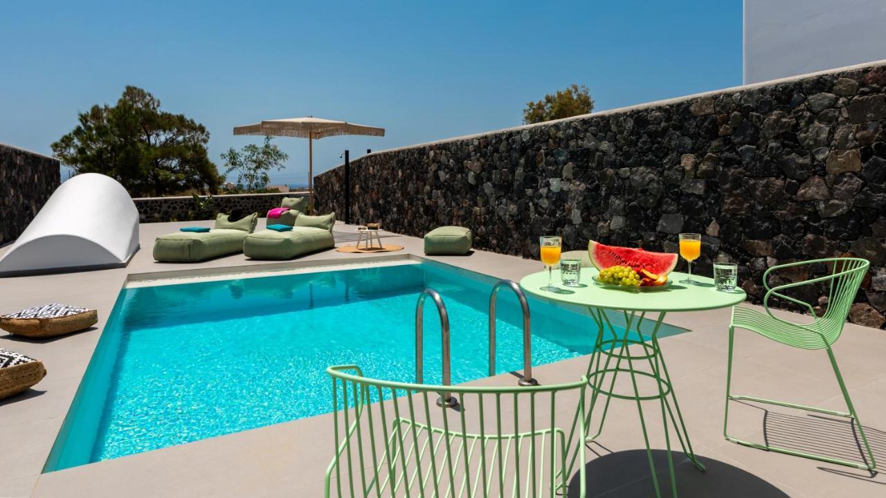 Modern Dome Homes Of Santorini Perissa  Dış mekan fotoğraf
