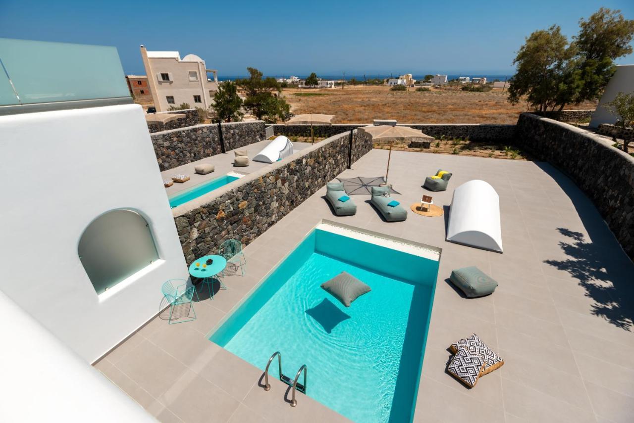 Modern Dome Homes Of Santorini Perissa  Dış mekan fotoğraf