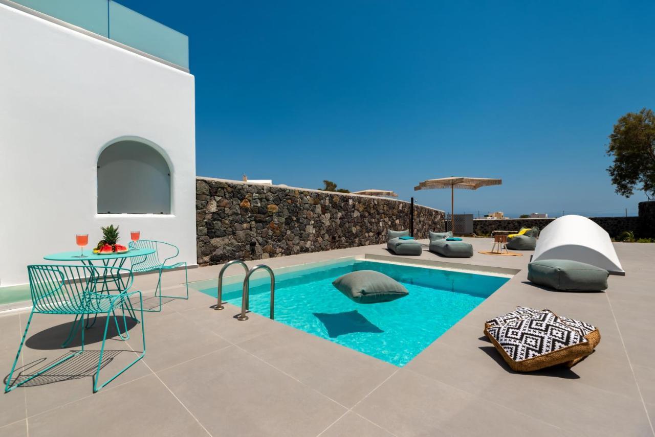 Modern Dome Homes Of Santorini Perissa  Dış mekan fotoğraf