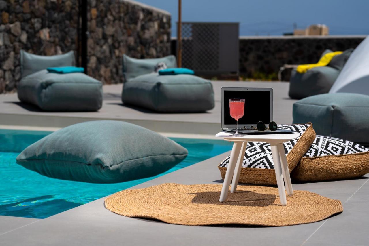 Modern Dome Homes Of Santorini Perissa  Dış mekan fotoğraf
